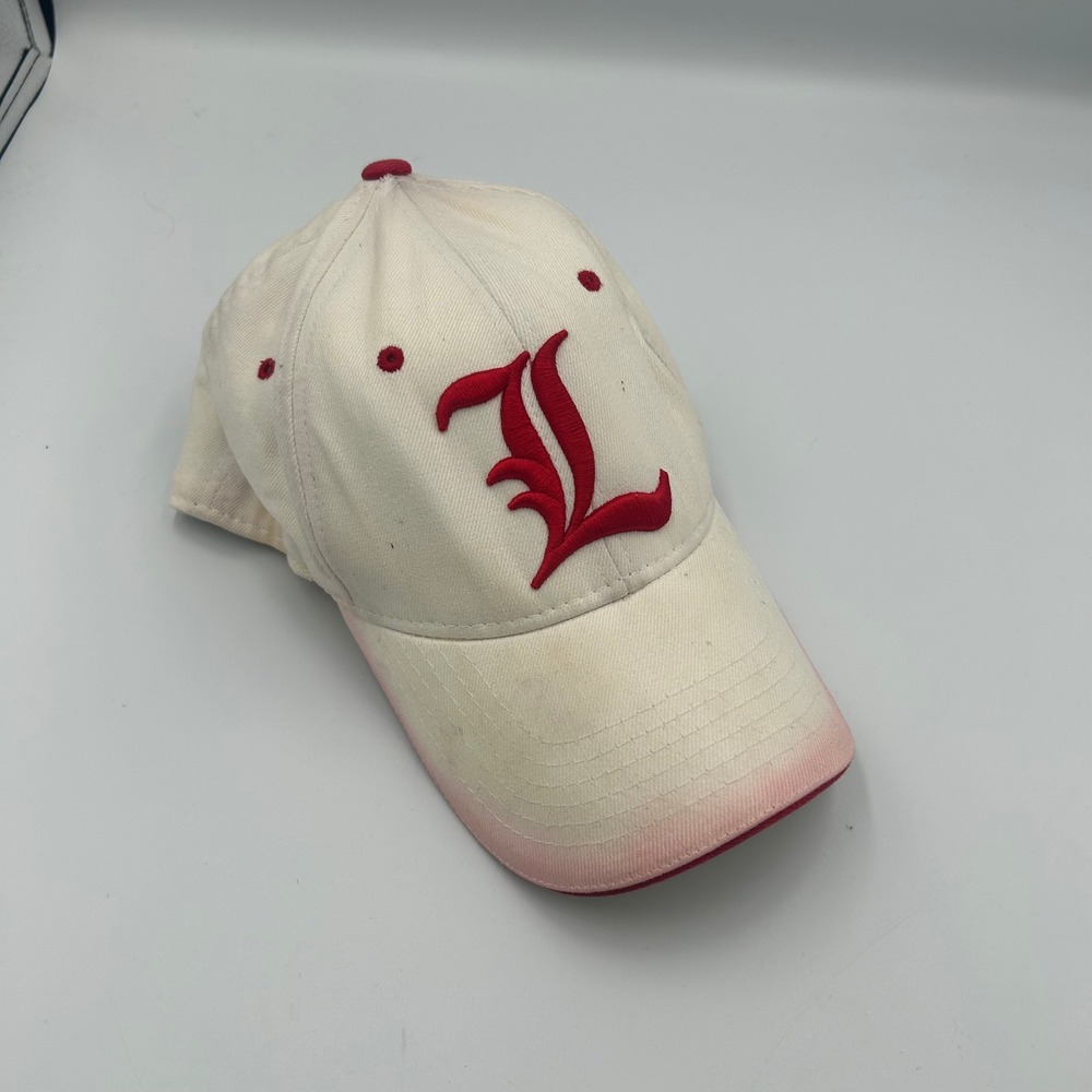 Starter Hat Mens OSFM White Louisville Cardinals Embroidered Baseball Cap